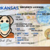 blank arkansas drivers license template