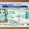 nebraska drivers license template