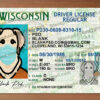 wisconsin id template