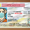 new mexico drivers license template